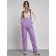 Semicunners of women's winter, size 44, purple color