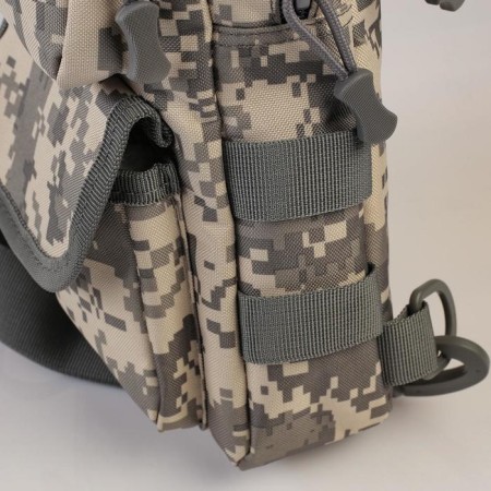 Tourist backpack "Adventure" male, nylon, camouflage mix-5