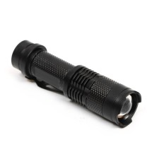 Manual lantern, 3 watts, 60 lm, Led, zoom, ray range 200 m, AA,