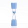 Sanding clock "Smile" for 3 minutes, 9 x 2.3 cm, blue