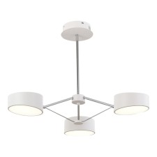 Ceiling EVOLUCE lamp. Sle6005-502-03. Valle. 3x10 W, LED, 3000K-6000K, 3300 LM, 67x67x47 cm, white color, chrome