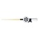 Zimnaya Pierce Felce PK55 - M with a short foam handle, mix