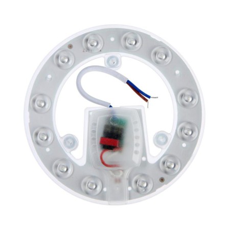 LED module with a driver, 120 mm, 12 W, 960 lm, 6500k, white, 220 V