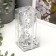 Climber Plastic, glass "Butterfly" silver 12x7.5x6 cm