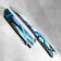 The souvenir is wooden "Tanto knife", in a scabbard, blue