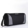 Sports bag with lightning, long belt, black/gray color