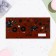Envenue for money "Real man!" Brown background, 16x8 cm