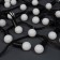 Garland “thread” 20 m with nozzles “balls 1.5 cm”, IP44, dark thread, 200 LED, white glow, 8 modes, 220 V