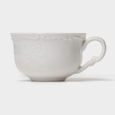 Coffee steam Magistro porcelain Kingdom, mug 120 ml, saucer 12.7 cm-4