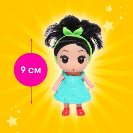 Baby doll "Lola" with accessories, mix-1