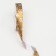 Ribbon for decor and gifts, snowflakes, 2 cm x 45 m