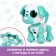 Robot Dog "Smart friend", interactive: with sound recording, light, sound, sensory, musical, batteries, turquoise