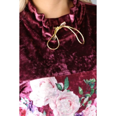 Women's dress, size 52, pink color-10