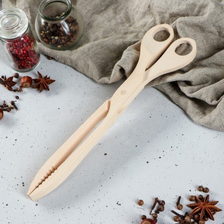 Pinch “scissors”, 28 cm, array of beech-1