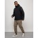 Sports male jacket, size 48, black color