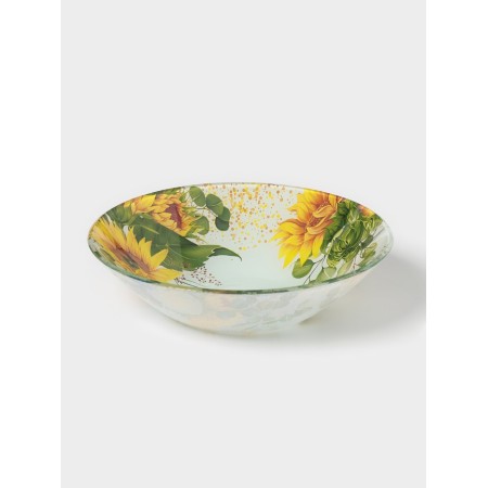 Supolnuhi sulfate plate, d = 18 cm, glass, drawing-1