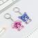 Key keychain 2 pcs "cuties"