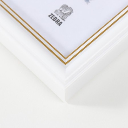 Photo frame plastic 15x21 cm, (100/1310 white)-2