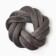 Pillow-Susel "Ethel", d = 33cm, gray color, velor