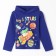 Sweatshirt for boys, dark blue color, height 110 cm