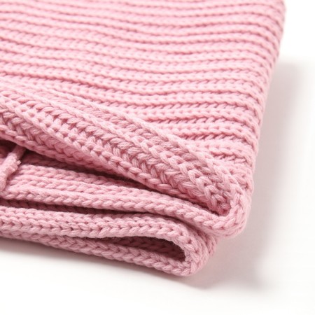 Scarf (clamp) children, pink color, size 108x26 cm-1