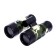 Binoculars have a collapsible “partisan”, with a compass, the color of a mix, in a package
