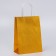 Gift Paper Package with Golden Glitter, 15 x 8 x 21 cm