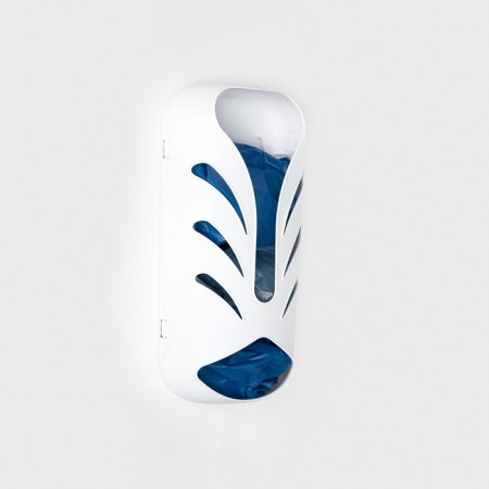 Krita packet basket, 12 × 7 × 28 cm, snow-white color
