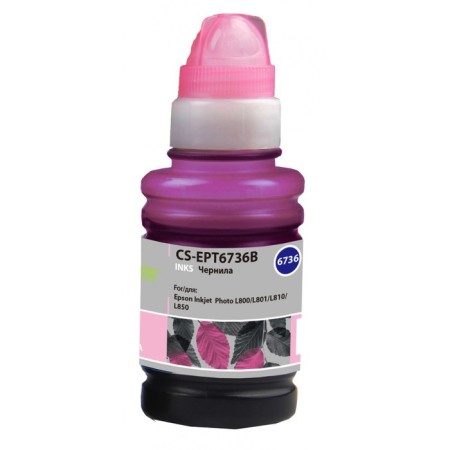 Cactus CS-Ed6736B T6736 ink for Epson L800/L810/L850/L1800, 100ML, light purple-1
