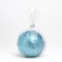 Figure candle "Ball. Planet", 6x5.5 cm, turquoise