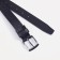 Belt, width 3 cm, screw, buckle metal, black color