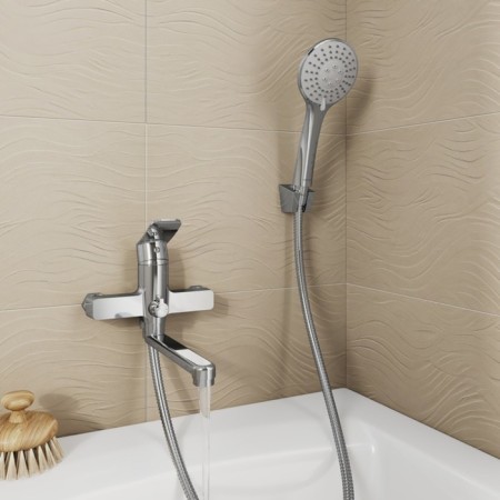 MILARDO DEMI DEMSB02M02 bath mixer, pour 200 mm, chrome-2