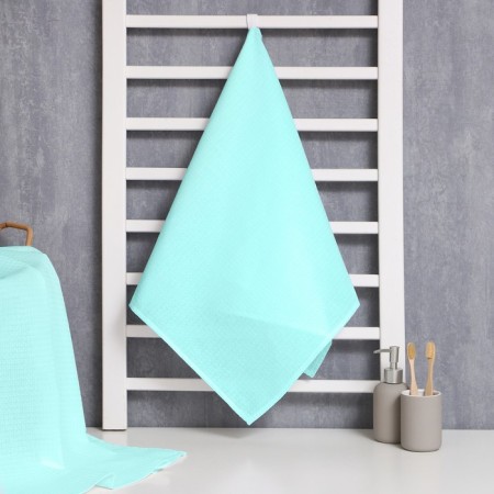 Waffle towel Economy and I 50*90 cm, heaven, 100% cotton, 200 g/m2