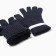 Female gloves, dark blue color, size 18