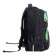 School backpack, 39 x 28 x 20 cm, Grizzly, ergonomic back, laptop department, black