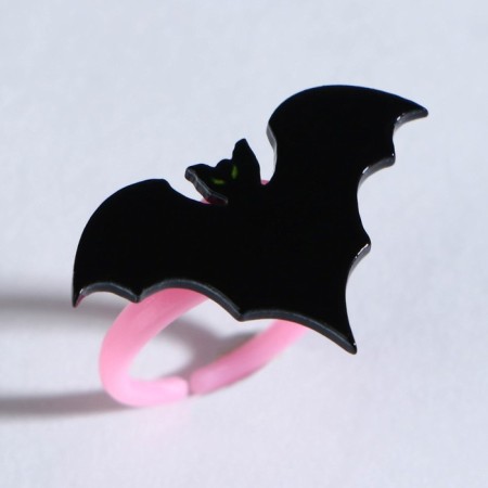 Children's ring on Halloween "Bad Witch", 3 pcs., Directive.-4