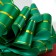Bant-Shar No. 4.5 three gold stripes, green