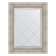 Mirror with engraving in the baguette frame, Roman silver 88 mm, 56x74 cm