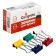 A set of clamps for cauliflower 15mm, 12 pieces, 5 colors, in a cardboard box