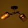 RUZANNA CHURE 2HA27 40W black and gold 48x26x27 cm Bayerlux
