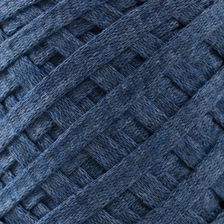 Knitted yarn "Ribbon" 85m/170 ± 5 g (jeans)-2