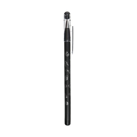 Ballic handle 0.5mm rod blue, black body with a pattern, barcode on a piece-2