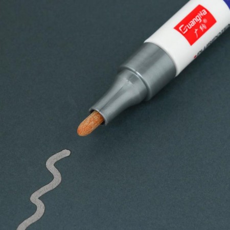 Marker - pencil, paint for tires waterproof on an oil basis, gray