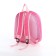 Baby backpack on lightning, pink color