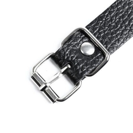 Gag BDSM OKI-HPCs, classic, adjustable belt, PVC, 620 x 45 mm, black-5