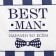 Towel kitchen shade Best Man 35x60 cm, 100% cotton, 160g/m2