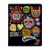 Notebook A5 (165 x 203 mm), 48 sheets in a cage on a clip of Crazy Monsters, covered cardboard, matte lamination, block 60 g/m2, mix