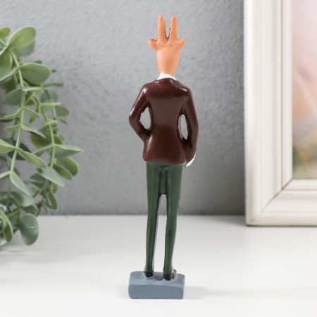 Souvenir Polystone "Goat in a suit"-4
