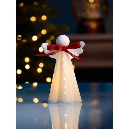 LED figure "Angel" 8.2x6.2x12.8 cm, 1 LED, LR44x3 (in the set), T/white