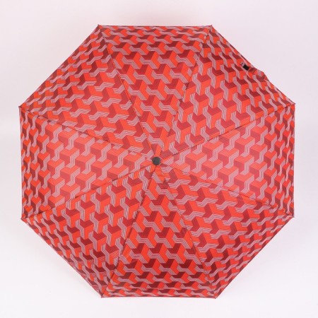 Semi -automatic umbrella "Geometry", Eponge, 3 additions, 8 spokes, r = 48 cm, color mix-8
